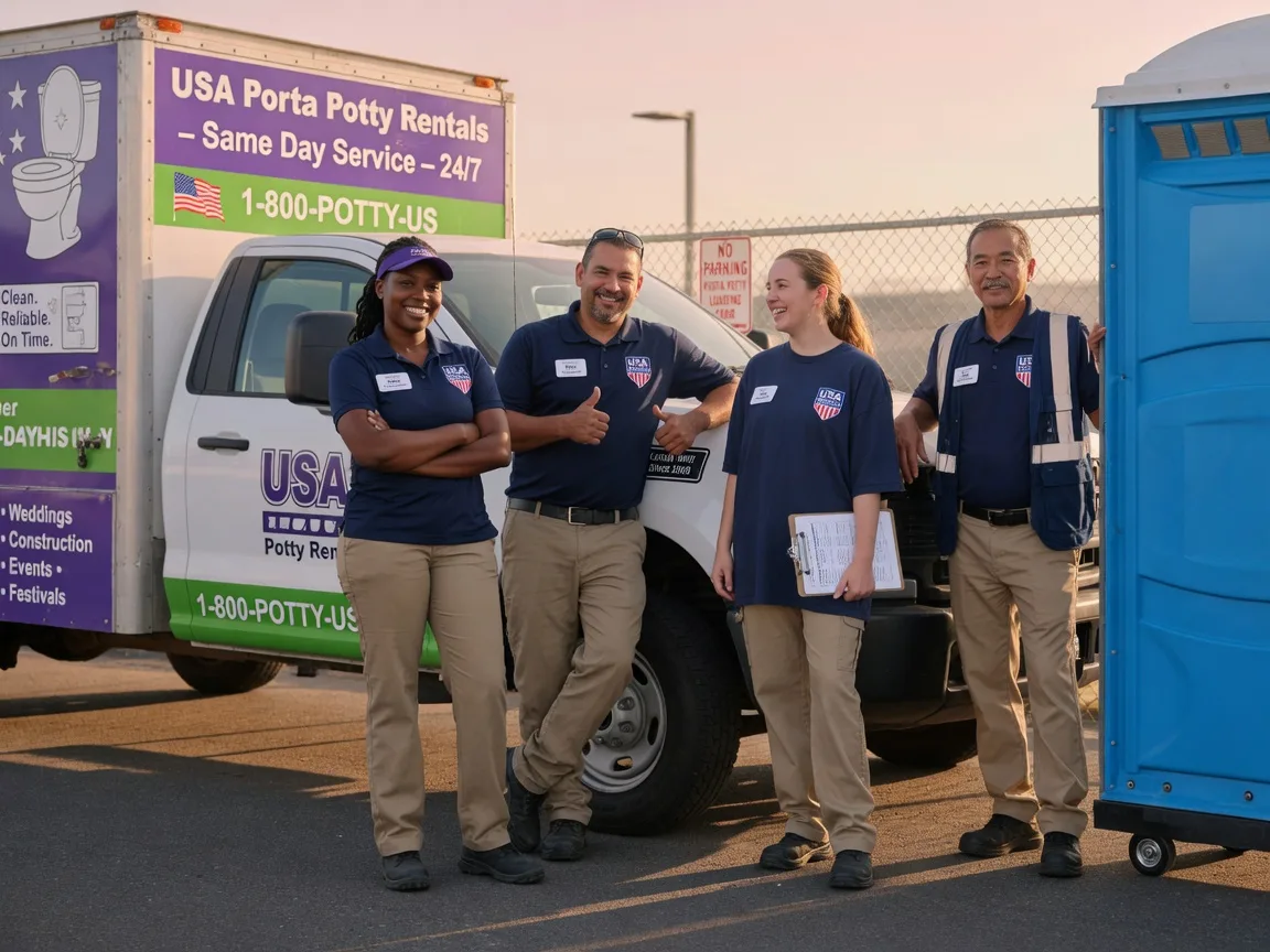 Porta Potty Rental company in Bergenfield, NJ